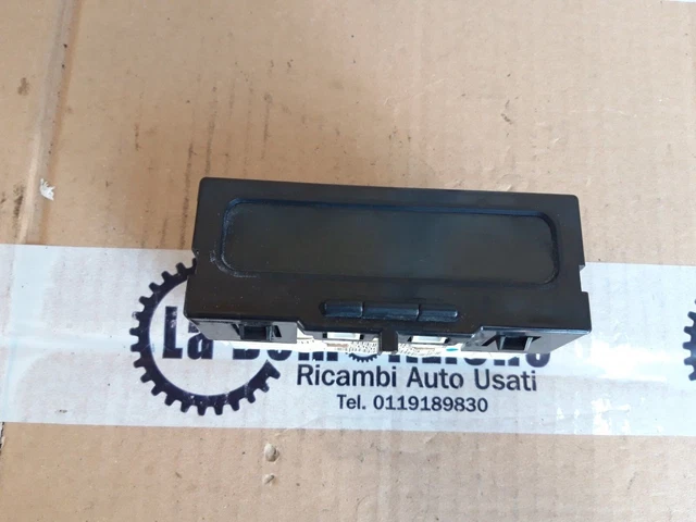 Display Orologio  Nero Multifunzione Renault Clio 2003