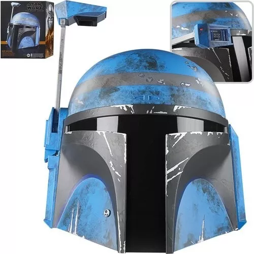 Star Wars The Black Series Axe Woves Premium Electronic Helmet Prop Replica