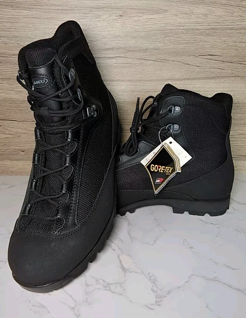 Haix Bottines Combat Haut Responsabilité Brunes Marron 2. Choix Plein Army