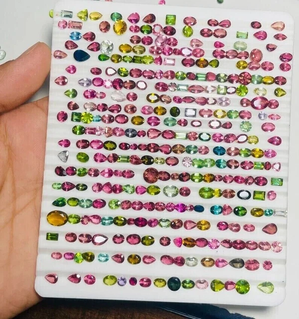 AAA Naturel 100 Ct + Ceylan Multi Color Sapphire Lot Mix Cut Loose Gemstone Lot