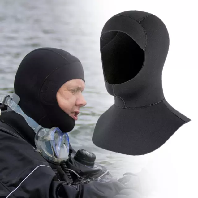3mm/5mm Neoprene Scuba Diving Hood Snorkeling Equipment Hat Winter Swim Warm