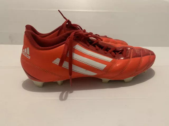 ADIDAS BOOTS Orange Red US 8.5 Soccer Football 19.95 PicClick AU