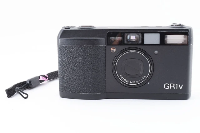 Ricoh GR1v Black Point & Shoot 35mm Film Camera [Excllent] From JAPAN ＃1983539