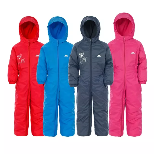 Trespass Kids Boys Girls Rain Suit All in One Breathable Dripdrop