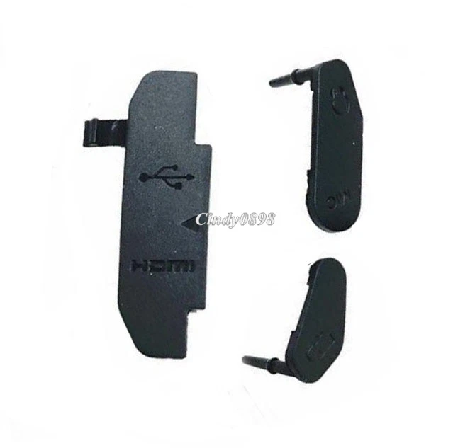 NEW USB/HDMI-compatible Rubber Door Cover For Canon EOS 80D Digital Camera