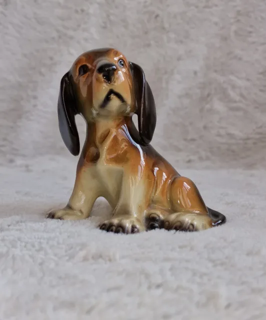 Beagle, Hund, Porzellanfabrik Cortendorf Julius Griesbach