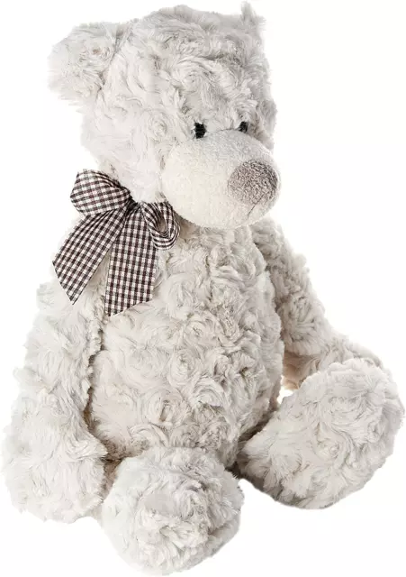 Orsetto Orso Animale Di Peluche Piccolo Morbido Beige Orsacchiotto 26 Cm