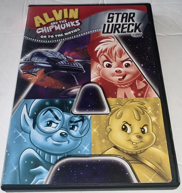 ALVIN AND THE Chipmunks Go to the Movies: Star Wreck ( DVD, 2009 ) $13.