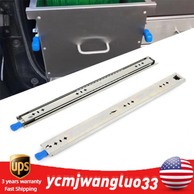 2 Morsetti Di Fissaggio Regolabili Per Cassetti - Clip In Acciaio One-Touch Per Montaggio Facile - Foto 3