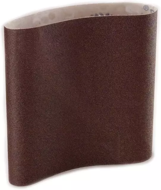 87965 Aluminum Oxide Cloth 60 Grit EZ8 Floor Sanding Belts (10/Pack), 8"X19"