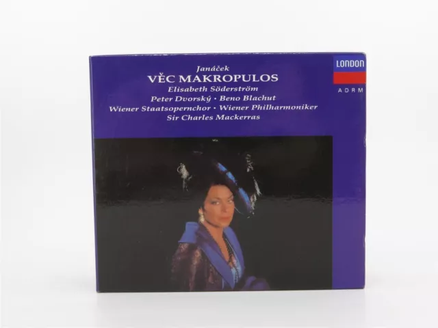 Janacek Vec Makropulos Philharmonic Orchestra 2 CD Box Set Decca London