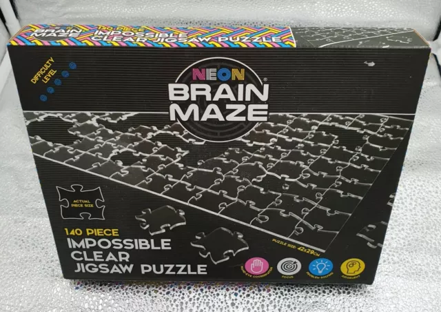 Neon brain sales maze wooden puzzle
