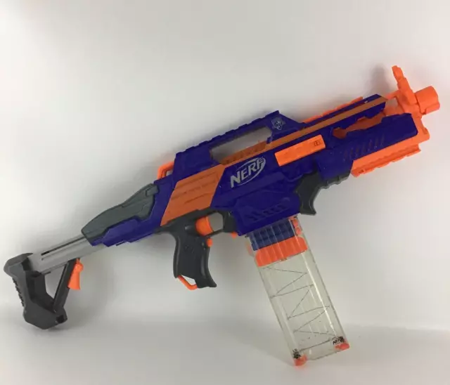 Nerf N-Strike Elite RapidStrike CS-18 Soft Tip Dart Blaster Gun Toy w Darts 2012