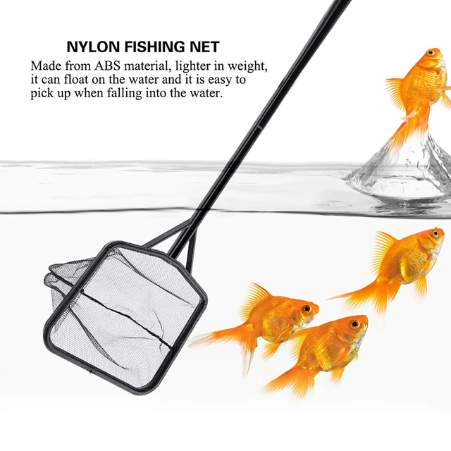 Large Lightweight Aquarium Fish Net For Fish Tank (M) OLL