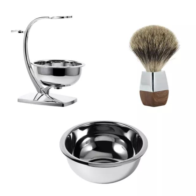 Shaving Kit Stainless Steel Gift Grooming for Husband Fathers Day Festival