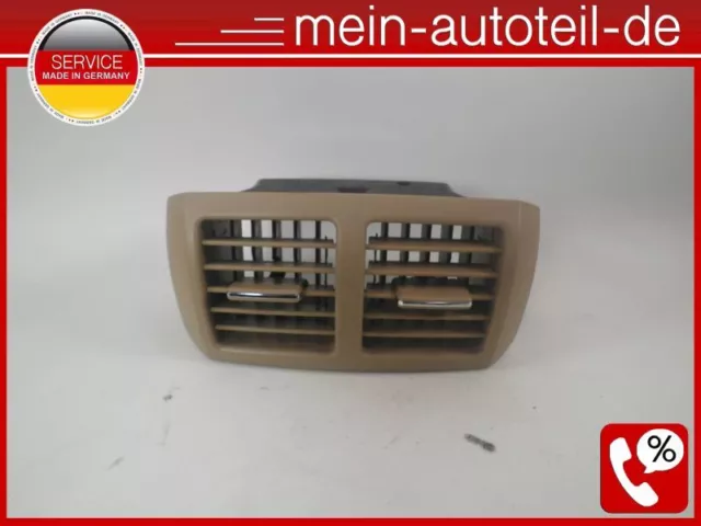 Mercedes W251 R-Klasse Luftdüse Mittelkonsole hinten Buckskin 2518301154