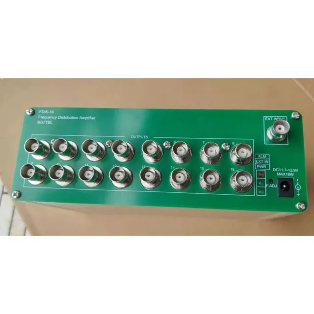 100M Sine Wave BNC 13dBm Frequency Distributor 16Channel Distribution Amplifier