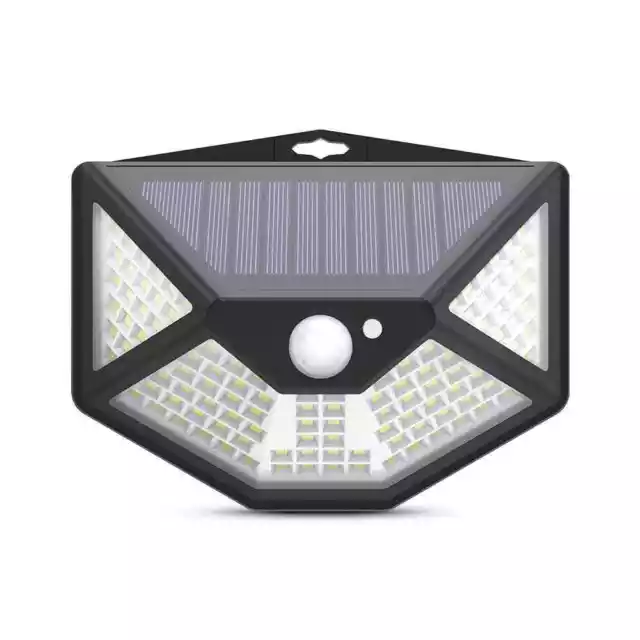 Ultra Bright LED Solar Security PIR Motion Sensor Outdoor Light Garden Wall UK