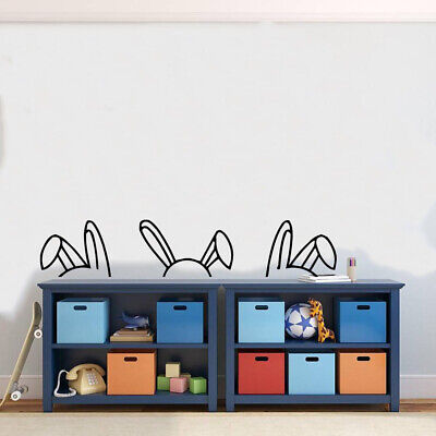 Rabbit Hare Bunny Nursery Decor Wall Sticker Vinyl Decal Mural Art Decor RH058