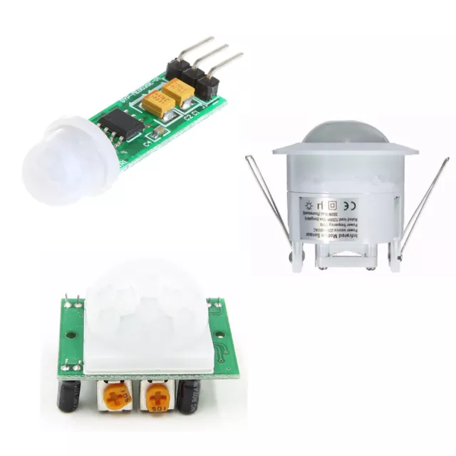 Mini HC-SR505/SR501 /360° Ceiling Infrared PIR Body Motion Sensor Lamp Light Det