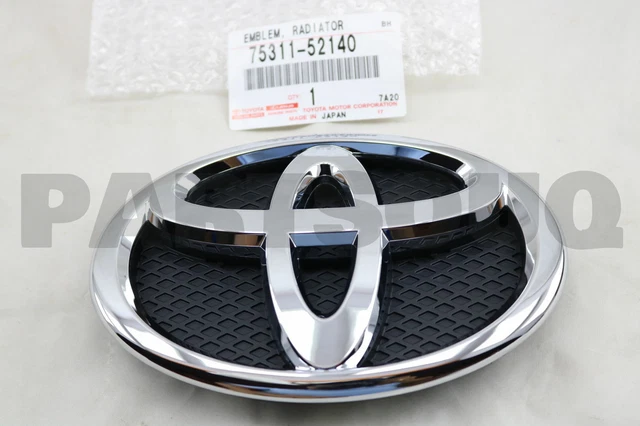 OEM Genuine Toyota Yaris Front Radiator Grill Emblem Logo 2007-2011 (75311-52140)