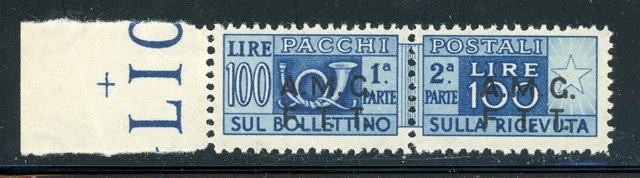 AMG-FTT Trieste MNH: Scott #Q9 100L Sapphire CV$17+