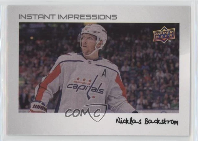 2022-23 Upper Deck Series 2 Instant Impressions Nicklas Backstrom #PZ-40