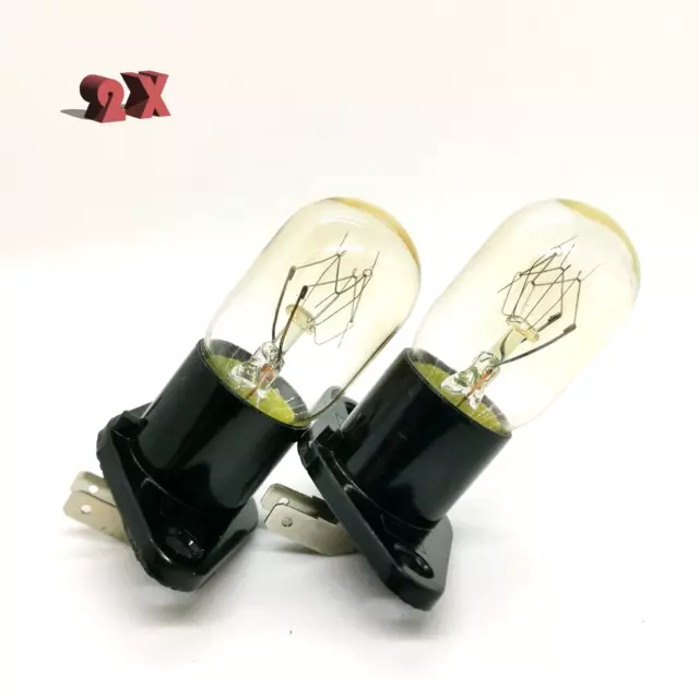 2X PANASONIC MICROWAVE Oven Lamp Light Globe Bulb NN ST557W NN