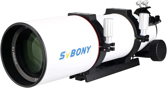 SV550 APO Triplet Refractor 80mm F6 OTA 2.5 inches Micro-Reduction Rap Focuser