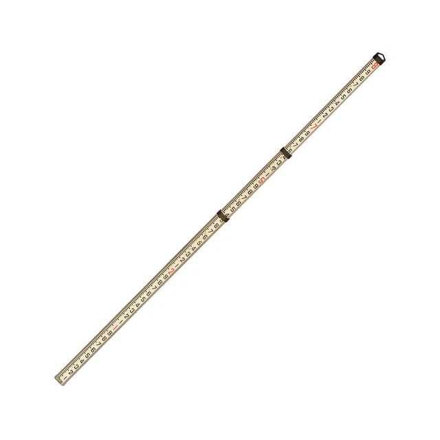 JOHNSON 40-6862 Telescoping Leveling Rod,Rect,8 ft.