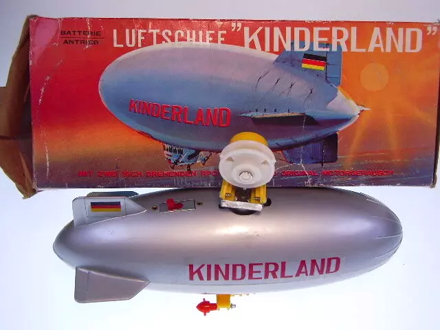 GSPLANE BANDAI LUFTSCHIFF/ZEPPELIN  "KINDERLAND"; BO, NEARLY NEW/NEUnGOOD BOX