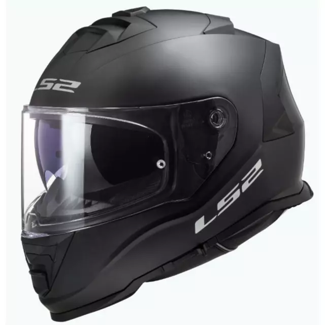 Casco Helmet  Integrale Ff800 Storm Solid Matt Black Ls2 Size Xl