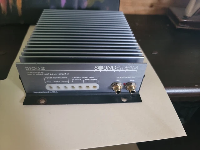 SOUNDSTREAM ⁄ サウンドストリーム D-100Ⅱ Sound Stream Class A 40