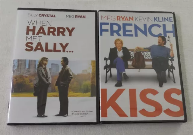sealed DVD lot, When Harry Met Sally/French Kiss, Meg Ryan/Kevin Kline/Jean Reno