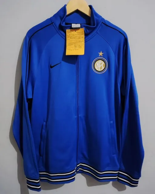 Inter Milan Men's Trainer Jacket 2011/12 (blue) Original Football/Soccer Replica