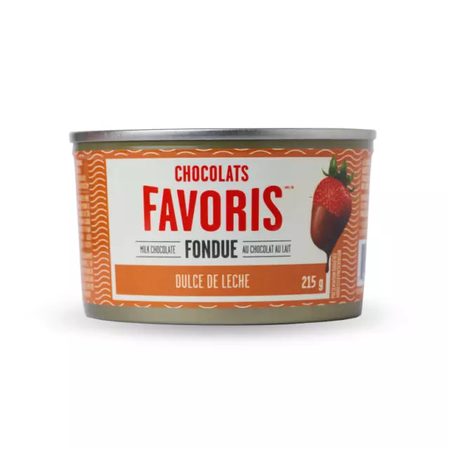 2 Pack Chocolats Favoris Milk Chocolate Fondue Dulce De Leche 215g