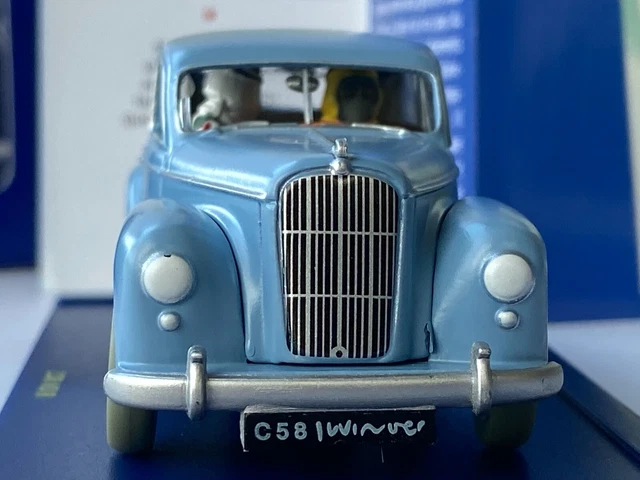 Voiture Tintin 1/24 N°53 La Morris Six Des Partisans + Son Fascicule