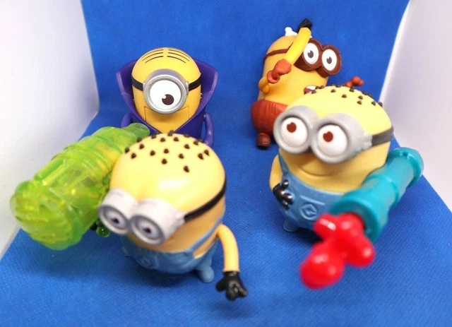 LOT DE 4 figurines Minions Mc Donald’s 2020 43 44 71 72 EUR 20,00