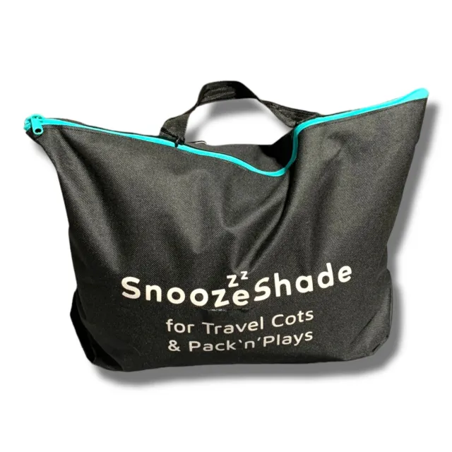 Paquete SnoozeShade y Juego Tienda Blackout - Dosel de cuna para cama de viaje para niños pequeños Nuevo con etiquetas