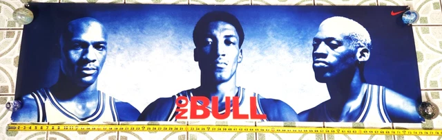 NIKE NO BULL マイケルジョーダン 1996年 ナイキ ポスター Original 1996 Michael Jordan Nike Poster 
