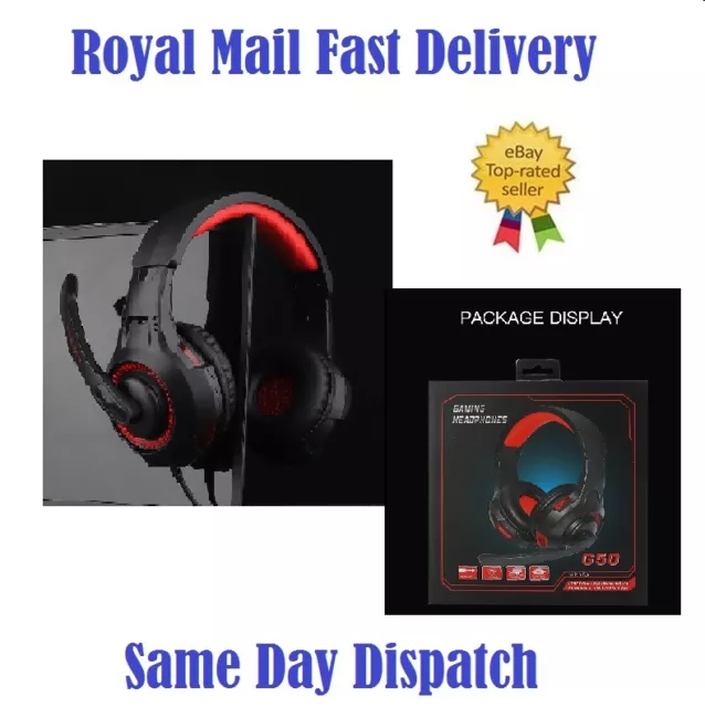 Pro Stereo Surround Live Gaming Chat Headset For PS4,wii Xbox1 Switch