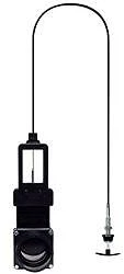 VALTERRA LLC H40H96 Sewer Waste Valve With 3" Hub Fixed Valve X 3" Spigot Fix