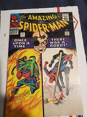 Amazing Spider-Man 37 (1966) nice copy! 1st Appearance of Norman Osborn