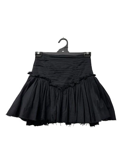 AJE EXCELLENT CONDITION Women's Black Pleated Mini Skirt AU8
