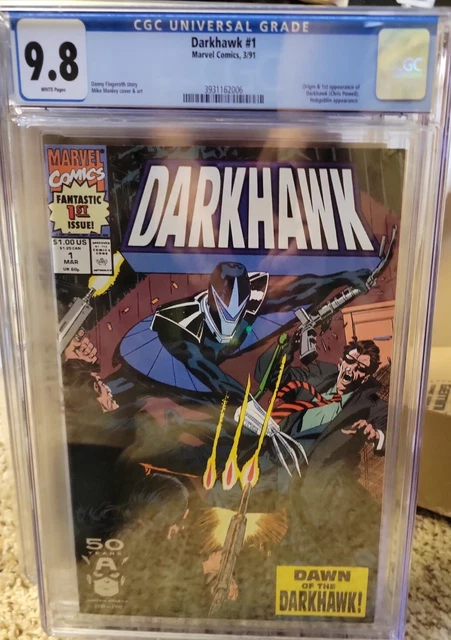 Darkhawk #1 CGC 9.8 HIGH GRADE NM Marvel Comic KEY Origin 1st App Chris Powell