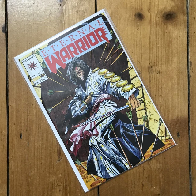 Eternal Warrior #4 1st Appearance of Bloodshot Valiant 1992 Free P&P