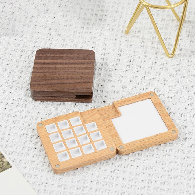 Mini tavolozza di colori per scatole vuote per acquerelli, forniture per