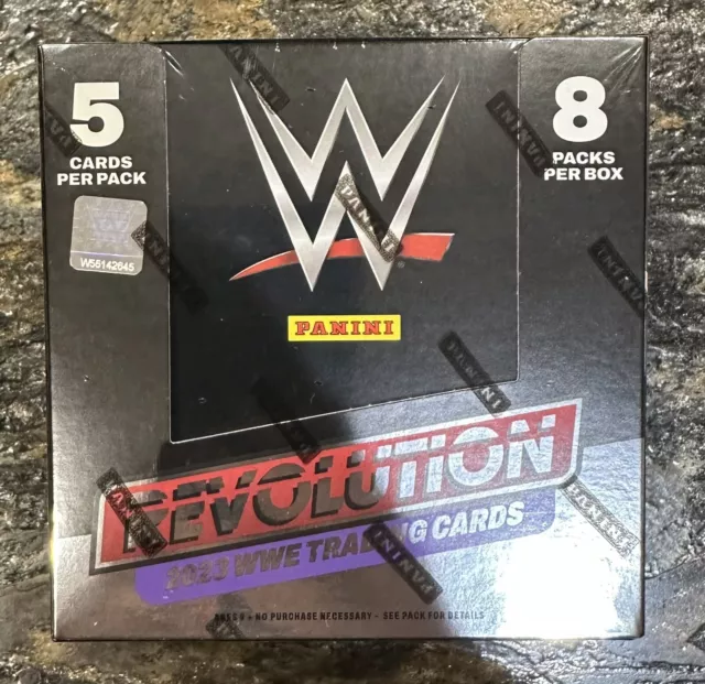 2023 Panini Revolution Wwe Wrestling Hobby Box - Brand New & Factory Sealed