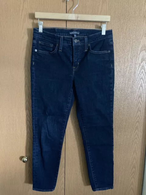 J. Crew Mercantile Women’s Size 29 Med Wash Mid Rise Skinny Denim Jeans