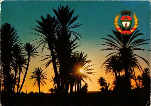 CPM Marrakech - Sunset & Arms of the City MOROCCO (880562)